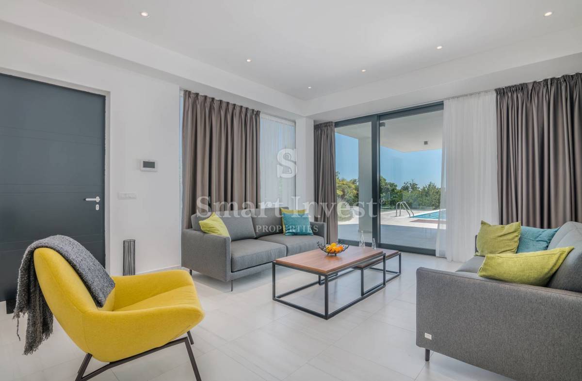 OPATIJA - VEPRINAC, moderna vila s panoramskim pogledom na morje, prodamo