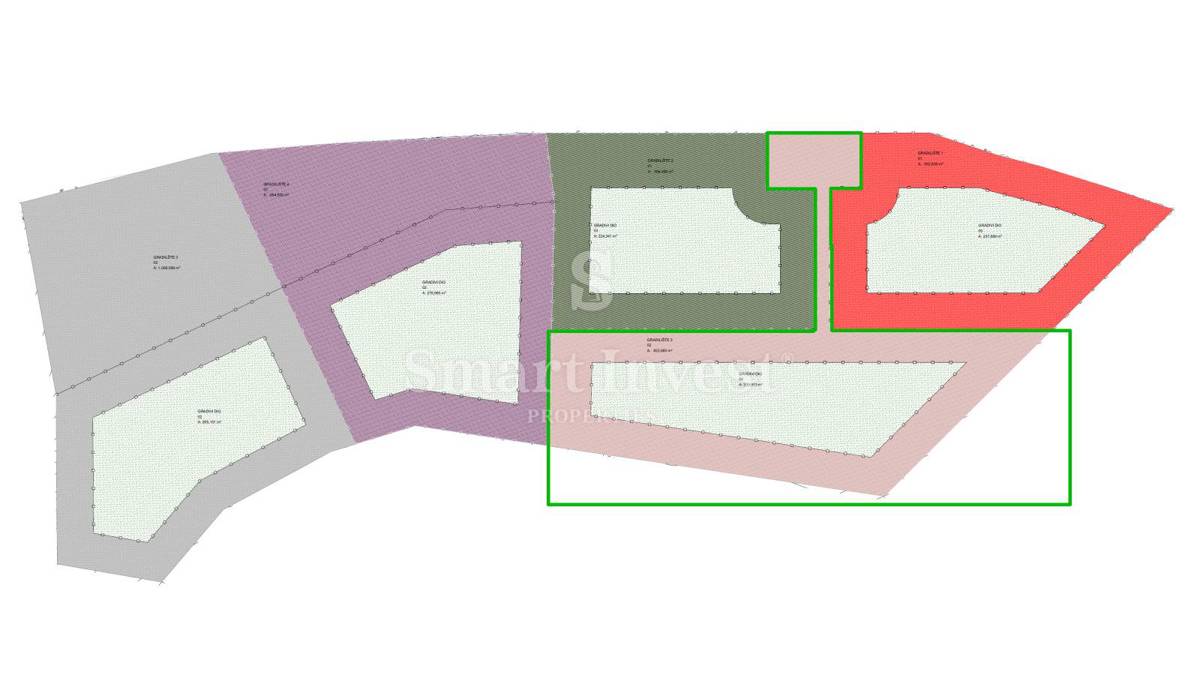 MOŠĆENIČKA DRAGA, zemljišče 824 m2 za gradnjo vile blizu morja