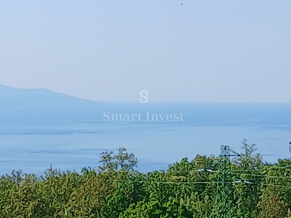 OPATIJA - MATULJI, gradbeno zemljišče velikosti 642 m2 s pogledom na morje