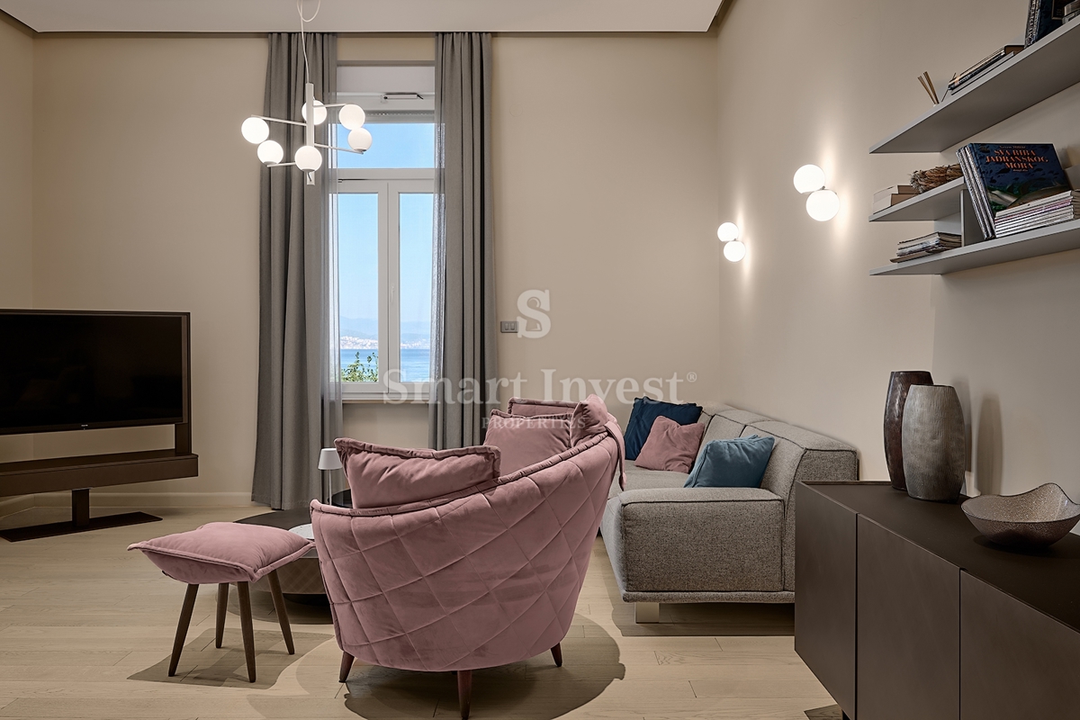 OPATIJA - CENTER, luksuzno stanovanje ob morju v zgodovinski vili