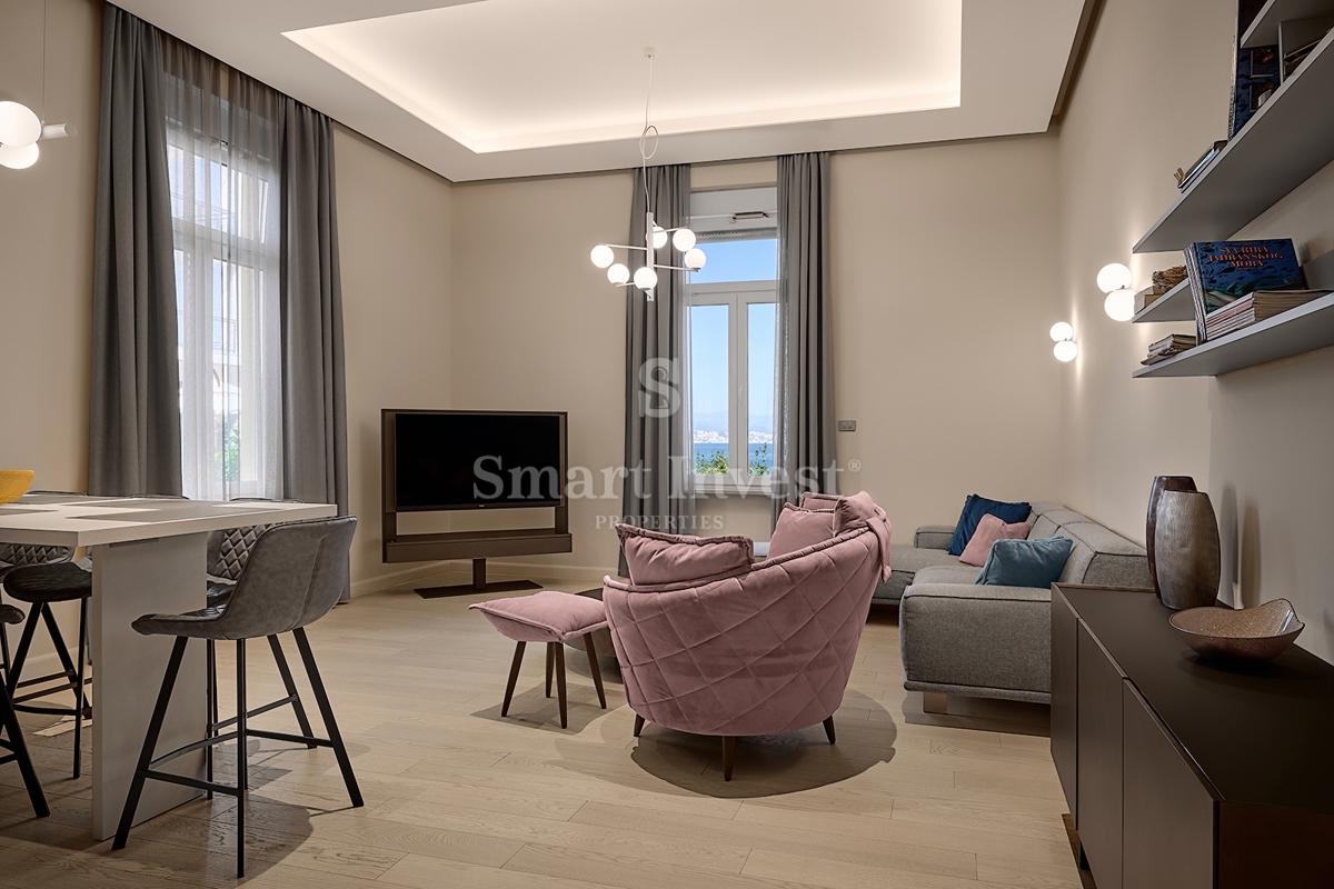 OPATIJA - CENTER, luksuzno stanovanje ob morju v zgodovinski vili