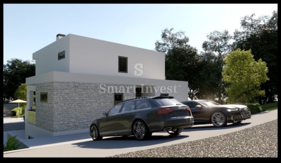 POREČ - KAŠTELIR, zemljišče z gradbenim dovoljenjem