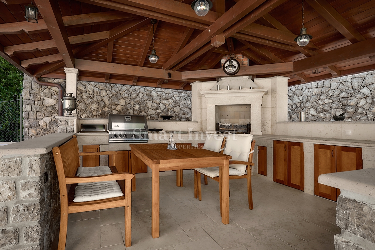 OPATIJSKA RIVIERA, ekskluzivna vila z bazenom in panoramskim pogledom na morje