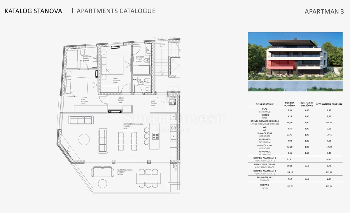 OPATIJA, luksuzno stanovanje v kompleksu s SPA in fitnesom