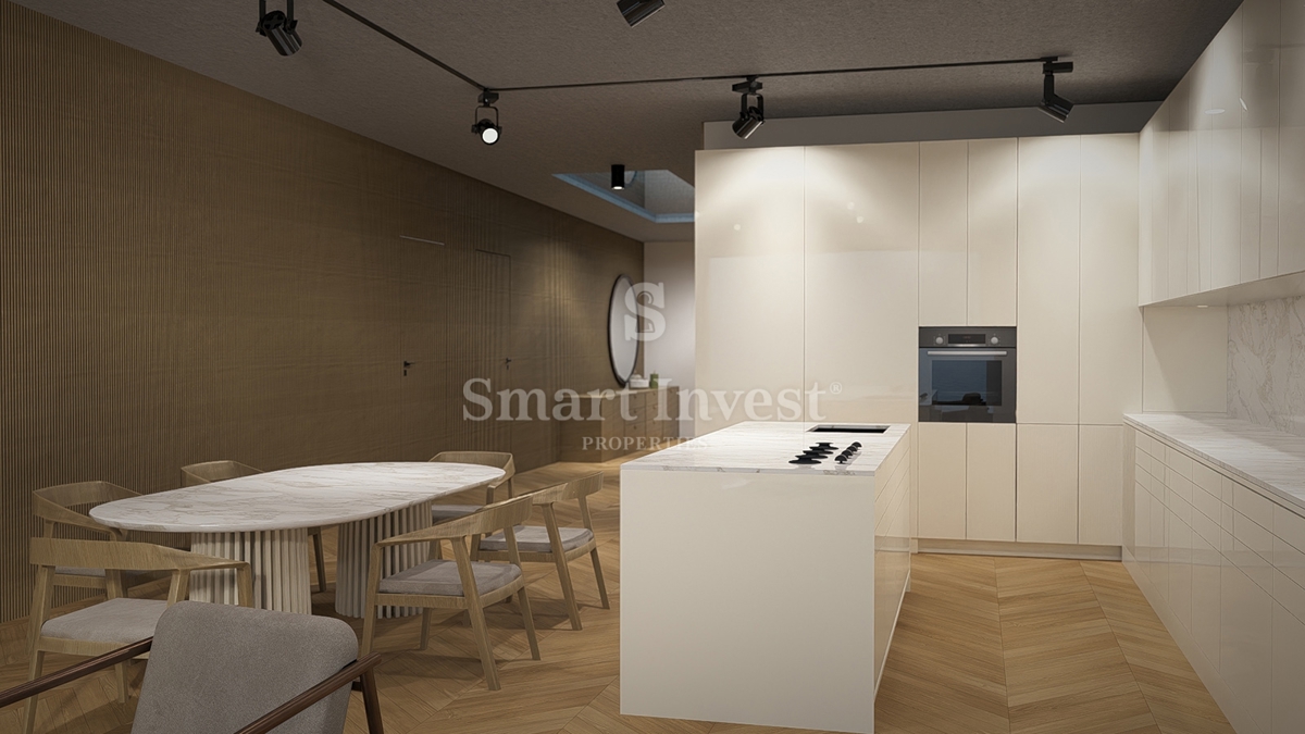 IČIĆI, penthouse s strešno teraso in zasebnim bazenom