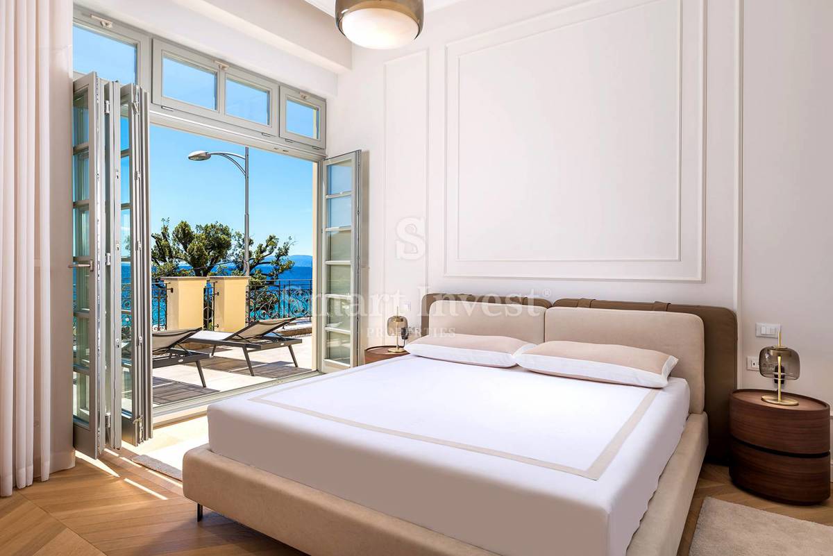 OPATIJA – CENTER, Luksuzno stanovanje ob morju s teraso in pogledom na morje