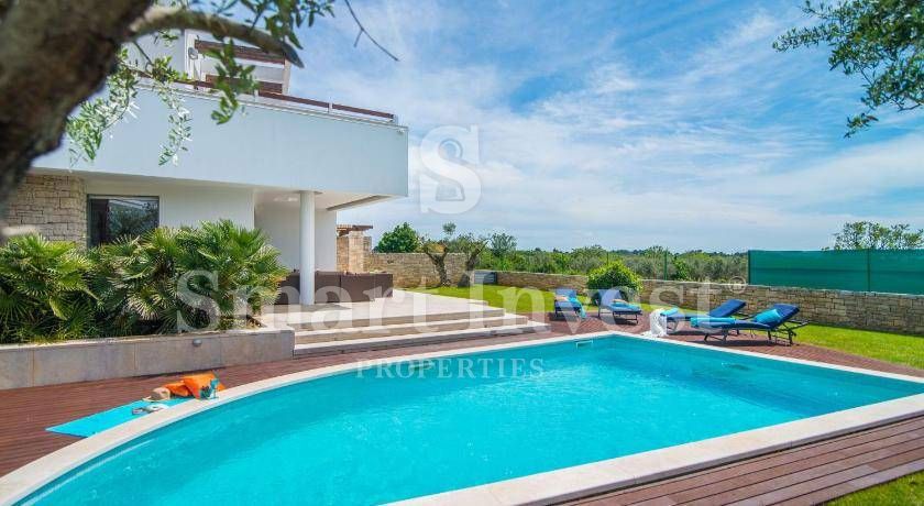 ISTRIA - VODNJAN, Modern 4-bedroom villa opposite Brijuni islands