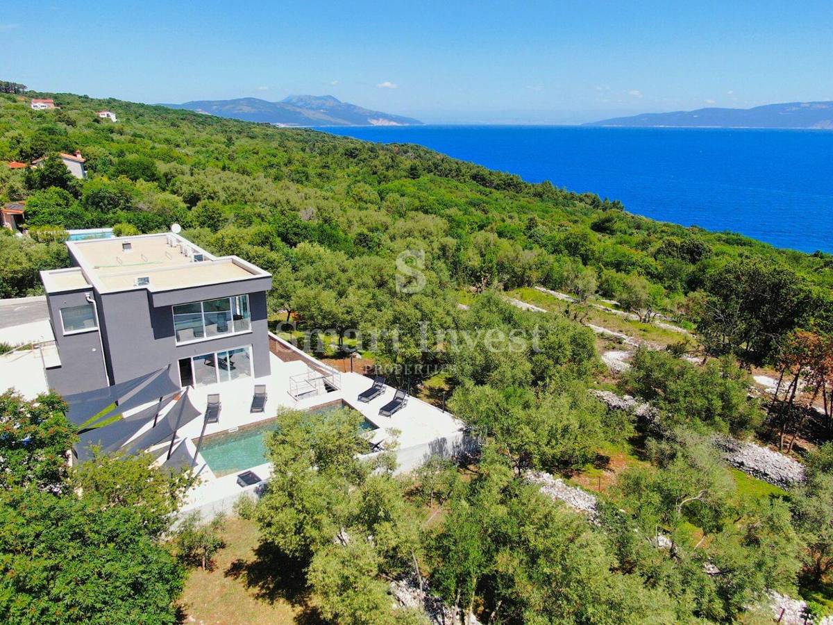 ISTRIA - RABAC vicinity, NEW EXCLUSIVE VILLA NEAR THE SEA