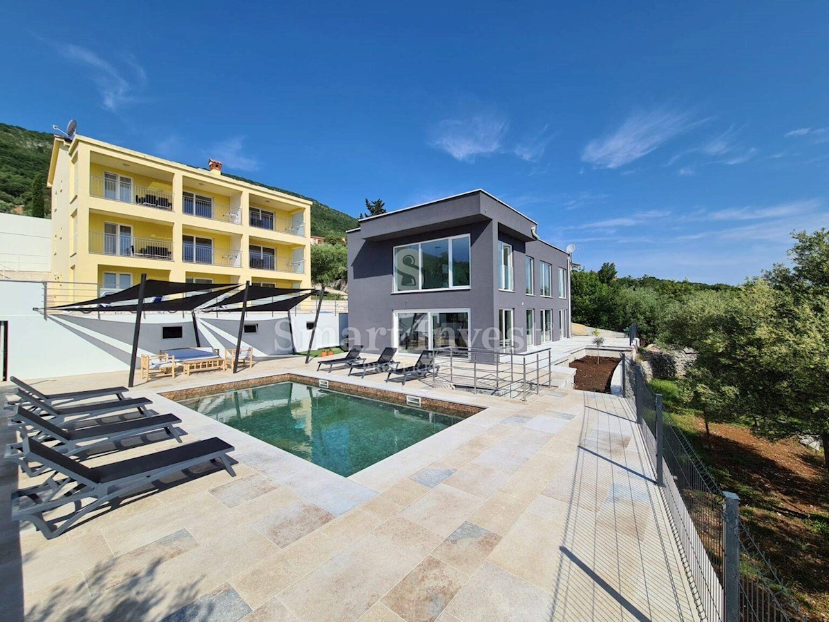 ISTRIA - RABAC vicinity, NEW EXCLUSIVE VILLA NEAR THE SEA