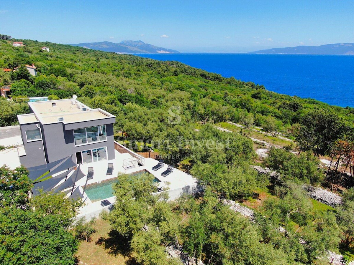 ISTRIA - RABAC vicinity, NEW EXCLUSIVE VILLA NEAR THE SEA