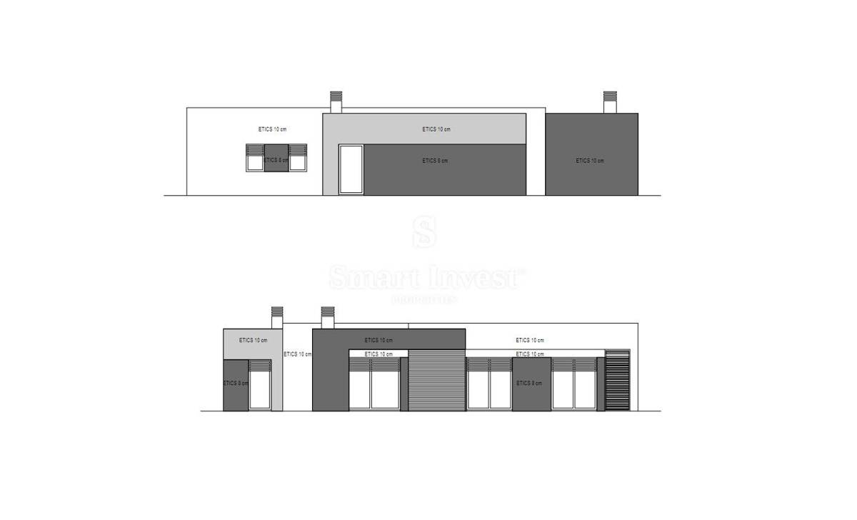 ISTRIA - LABIN, Modern house with pool, under construction, for sale