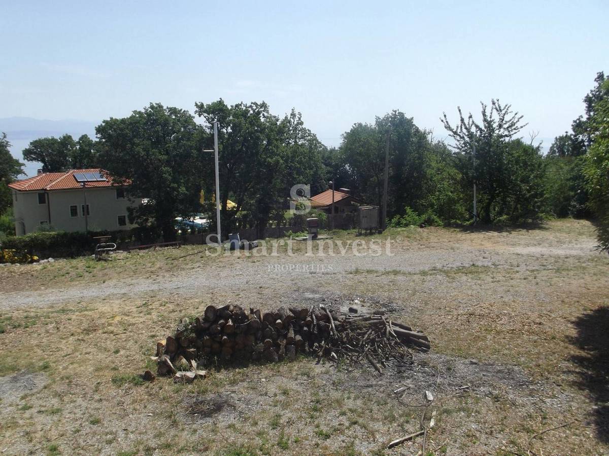 OPATIJA - IKA, Zemljišče 5000 m2 z gradbenim dovoljenjem in pogledom na morje, prodamo