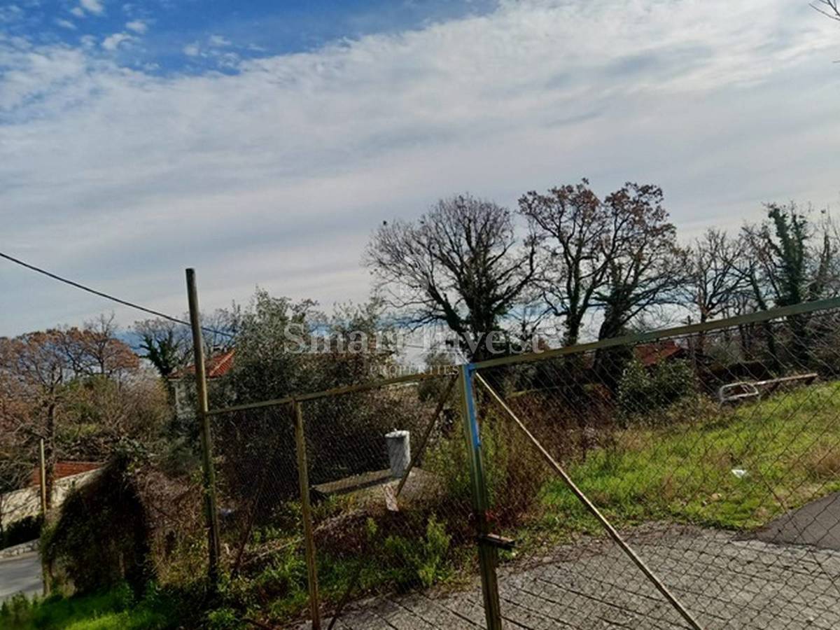 OPATIJA - IKA, Zemljišče 5000 m2 z gradbenim dovoljenjem in pogledom na morje, prodamo