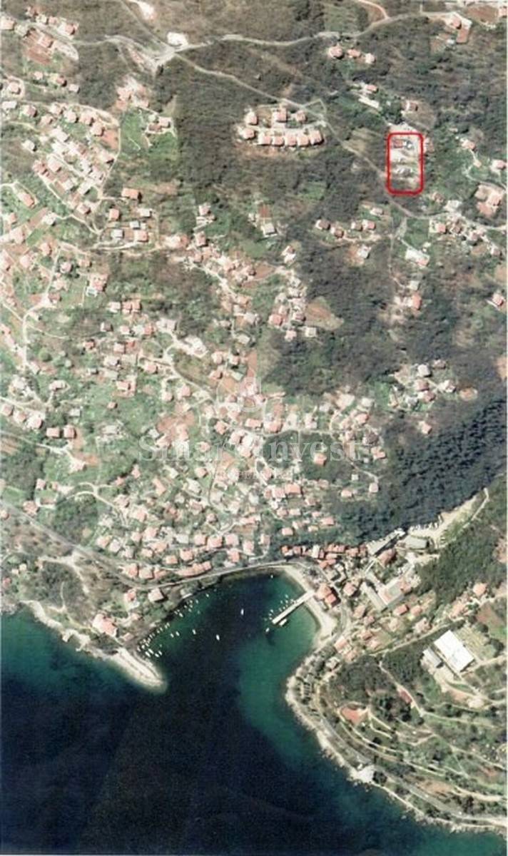OPATIJA - IKA, Zemljišče 5000 m2 z gradbenim dovoljenjem in pogledom na morje, prodamo