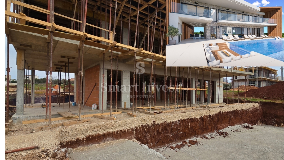 ISTRA - POREČ, Luksuzna vila s pogledom na morje, bazenom in savno, prodamo