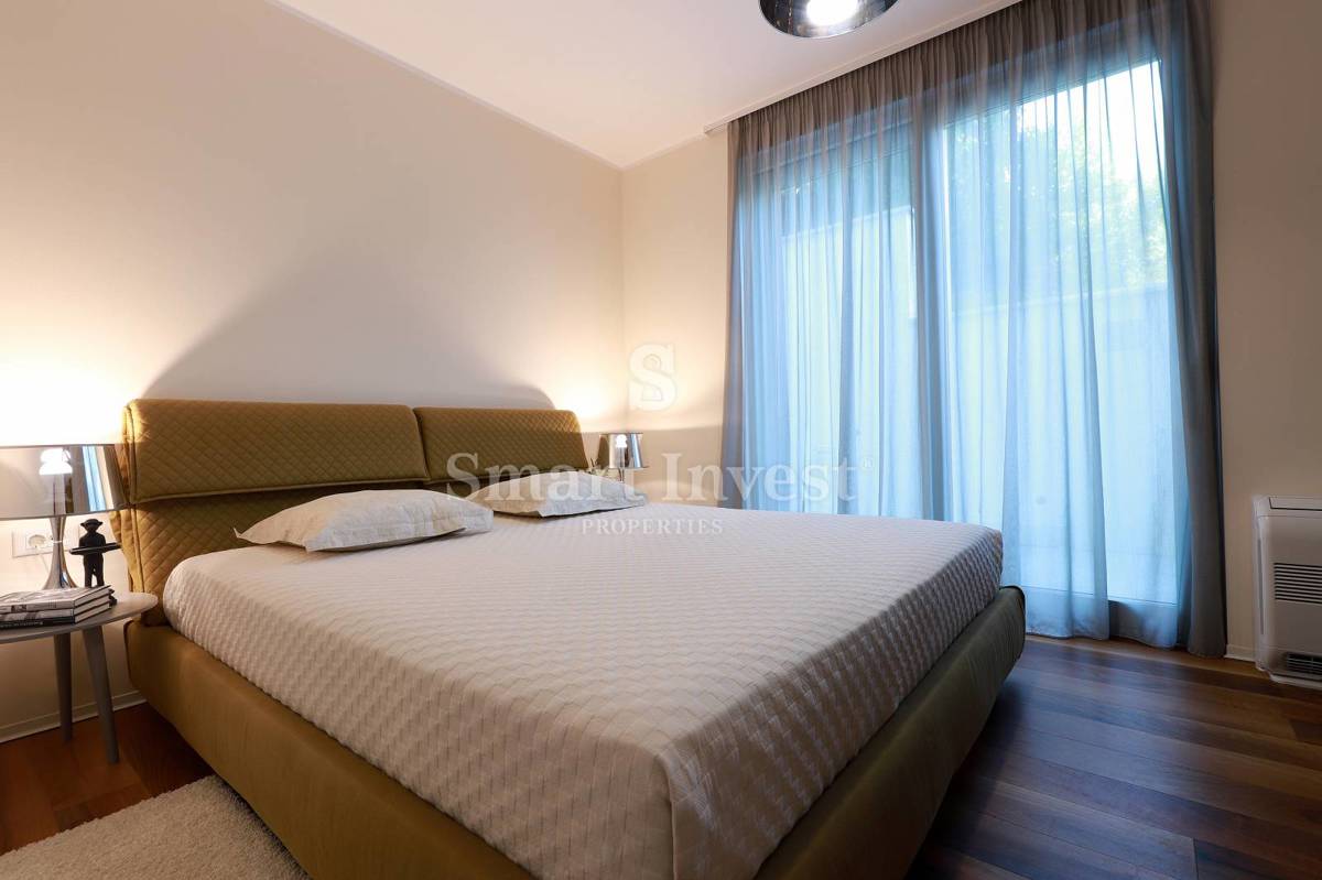 OPATIJA, luksuzno 3-sobno stanovanje s pogledom na morje in vrtom