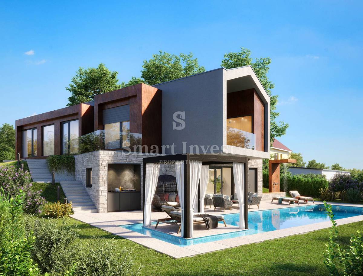 ISTRIA - POREČ vicinity, EXCLUSIVE VILLA WITH SEA VIEW 