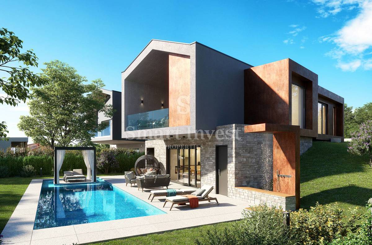 ISTRIA - POREČ vicinity, EXCLUSIVE VILLA WITH SEA VIEW 