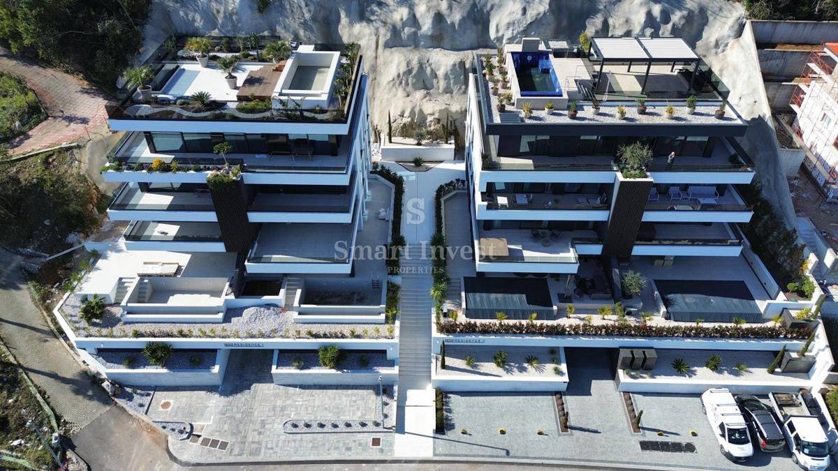 OPATIJA, Luxury 3-bedrooms apartment with sea view and garage 