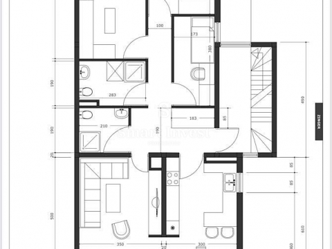 Stanovanje Banderovo, Rijeka, 106m2
