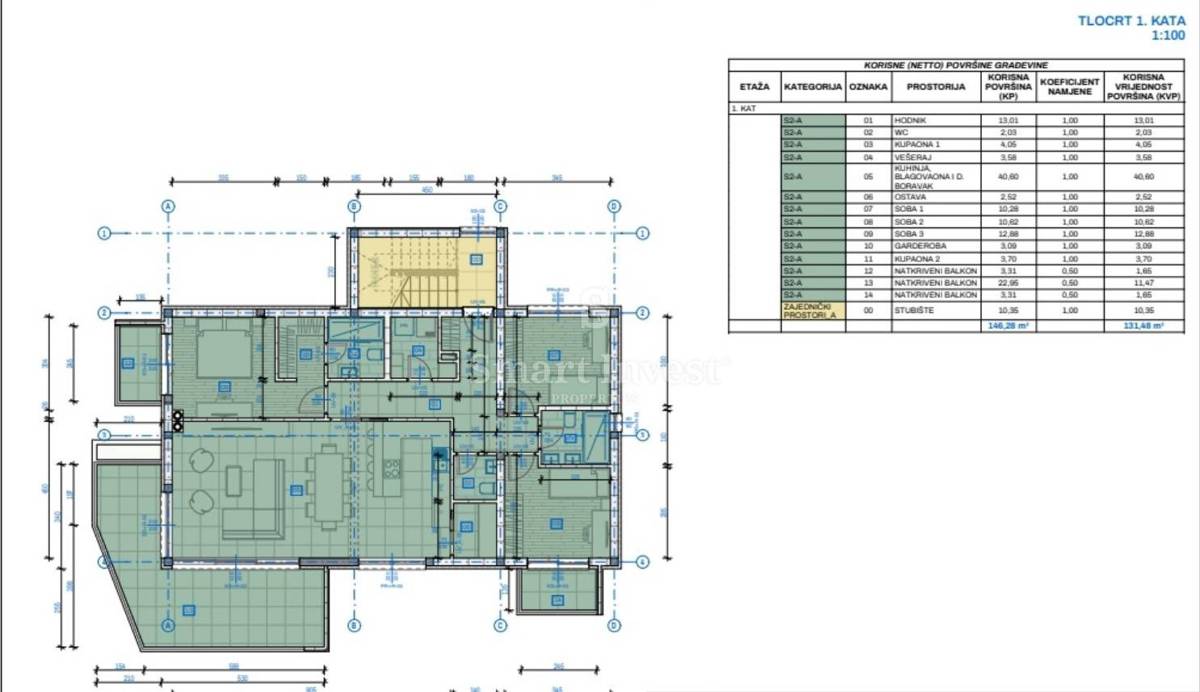Stanovanje Rubeši, Kastav, 106,31m2