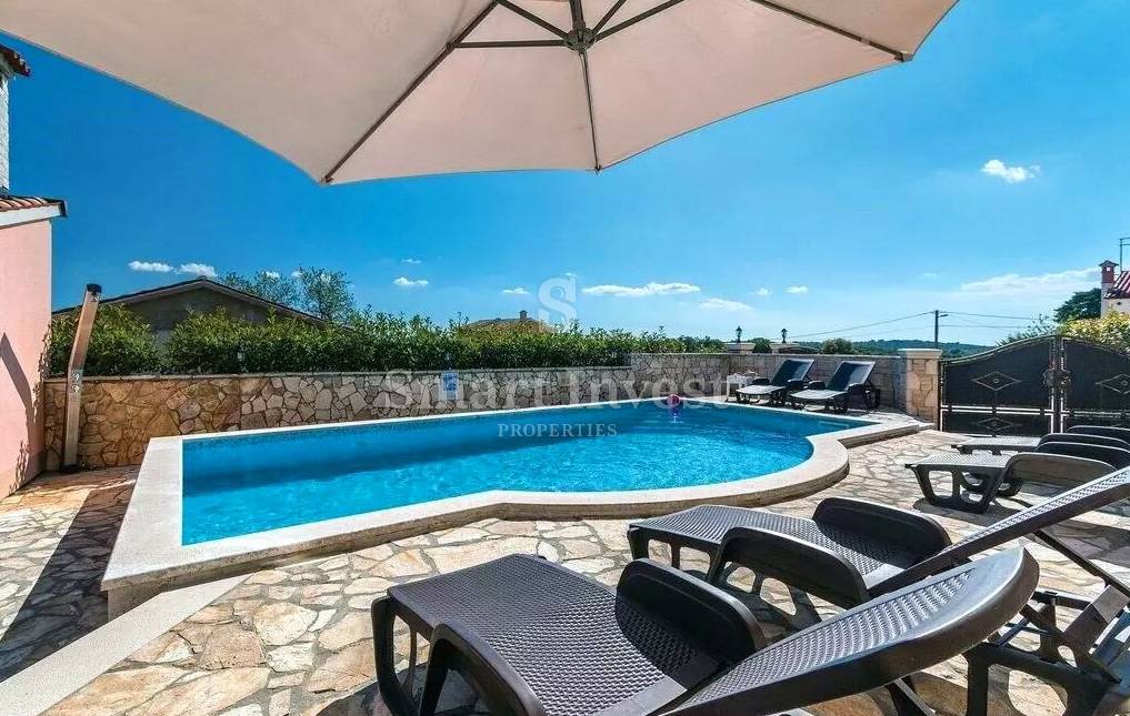 ISTRIA - BARBAN, Beautiful 4-bedrooms villa, with pool, in a small quiet village 