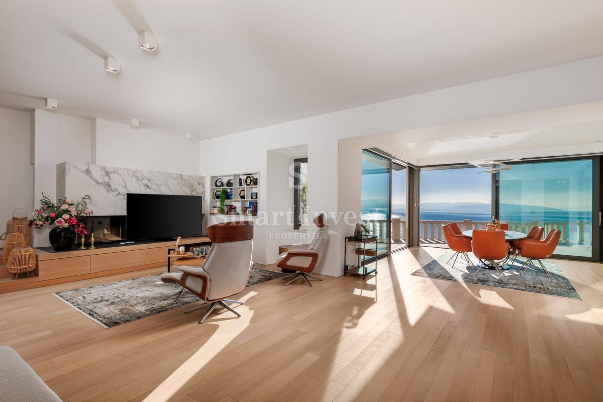 RIJEKA, EKSKLUZIVNA VILLA OB MORJU Z BAZENOM