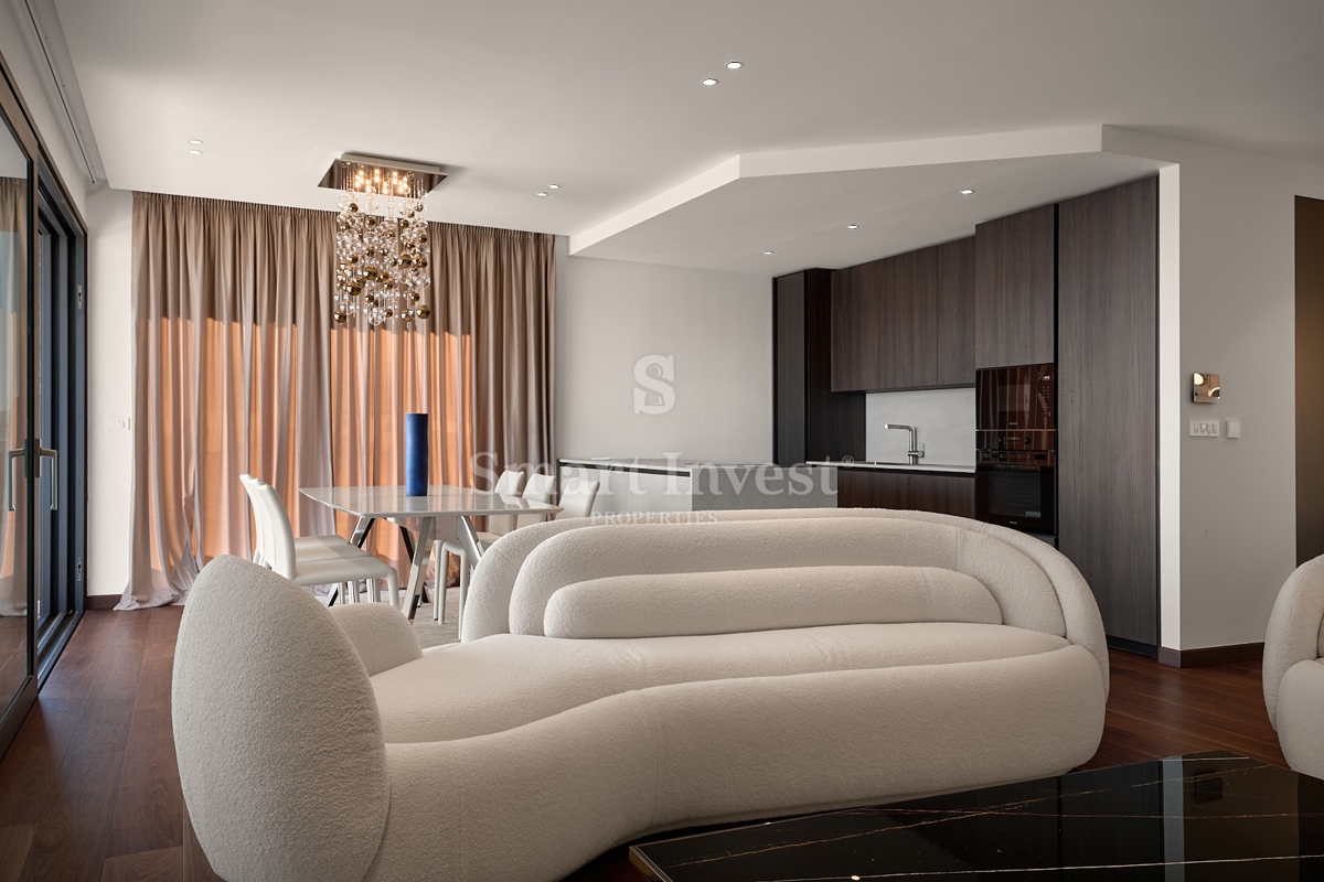 OPATIJA, luksuzno 3-s stanovanje z odprtim pogledom na morje in garažo (S2)