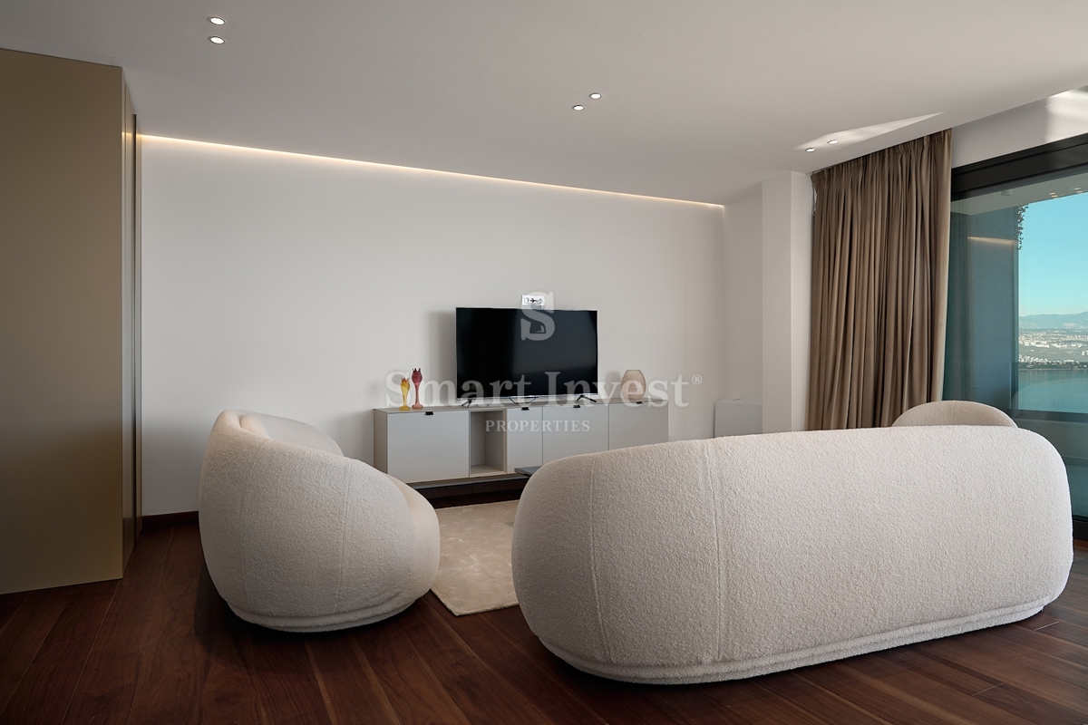 OPATIJA, luksuzno 3-s stanovanje z odprtim pogledom na morje in garažo (S2)