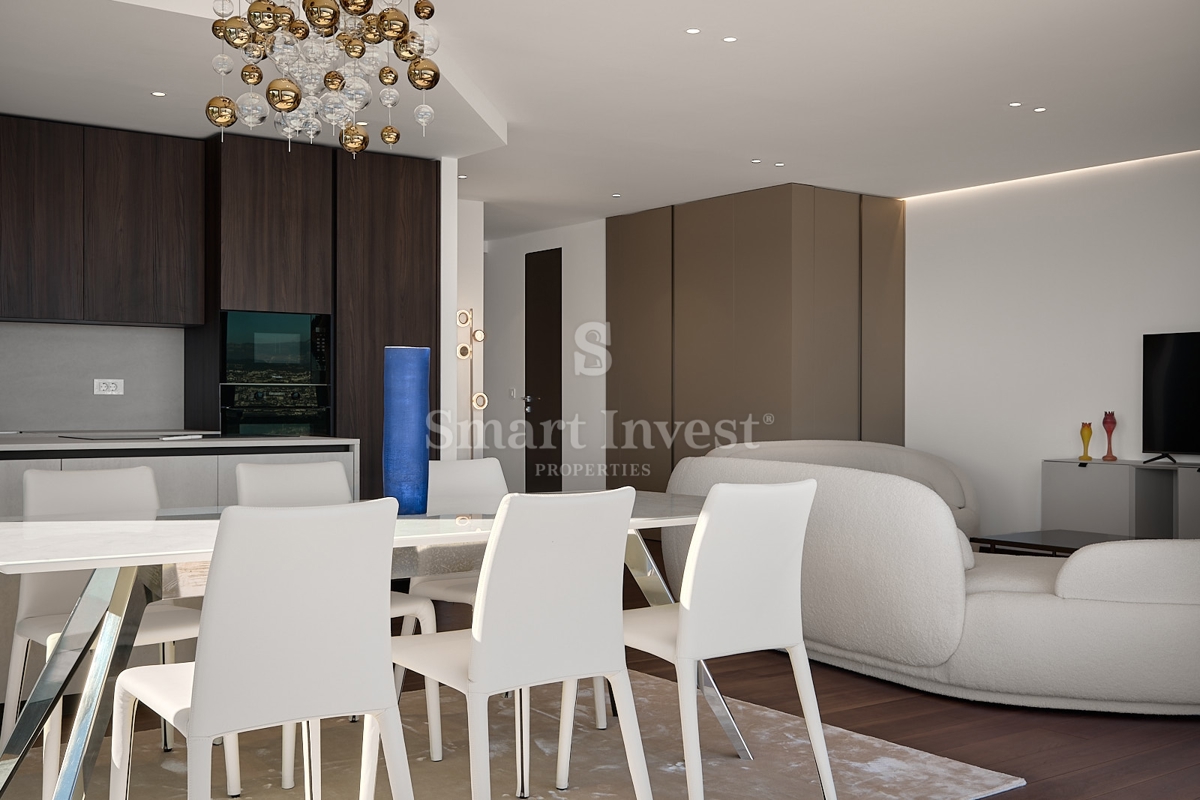 OPATIJA, luksuzno 3-s stanovanje z odprtim pogledom na morje in garažo (S2)