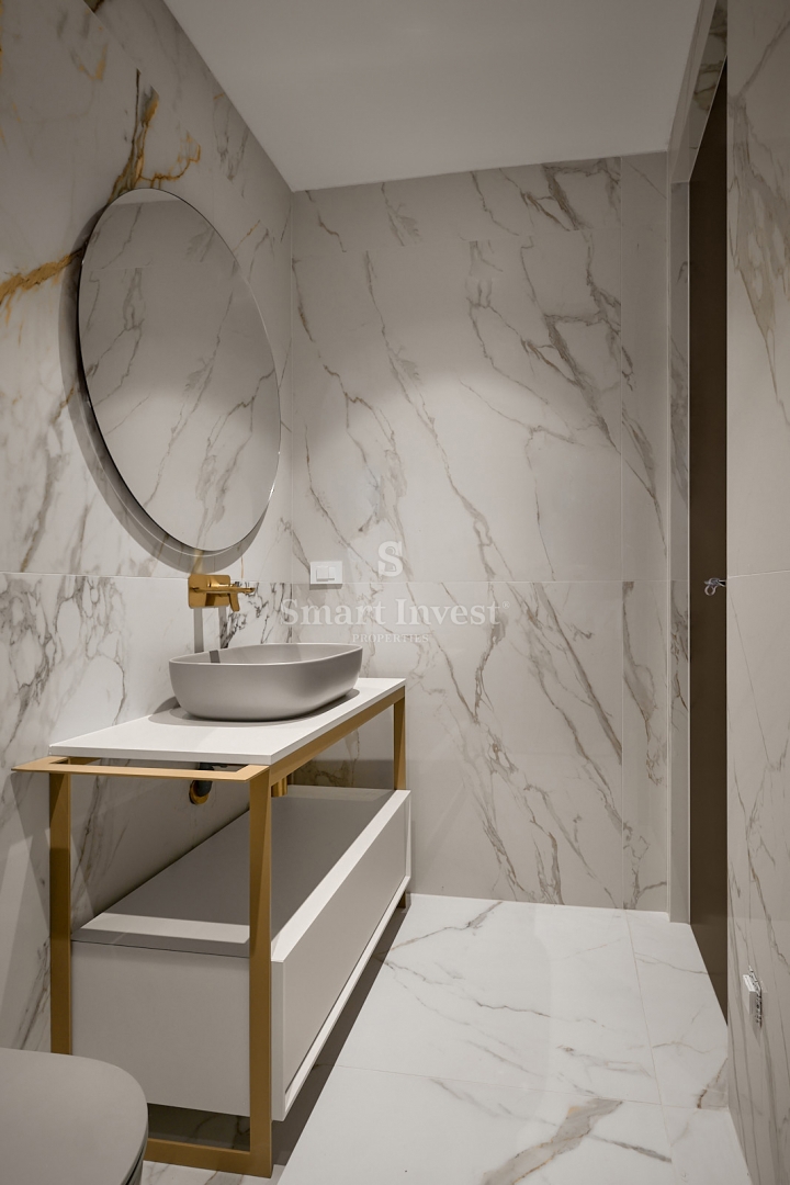 OPATIJA, luksuzno 3-s stanovanje z odprtim pogledom na morje in garažo (S2)