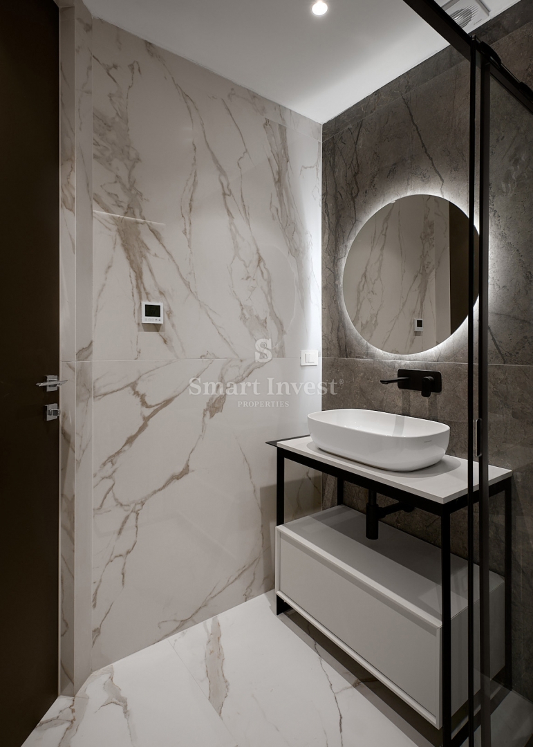 OPATIJA, luksuzno 3-s stanovanje z odprtim pogledom na morje in garažo (S2)