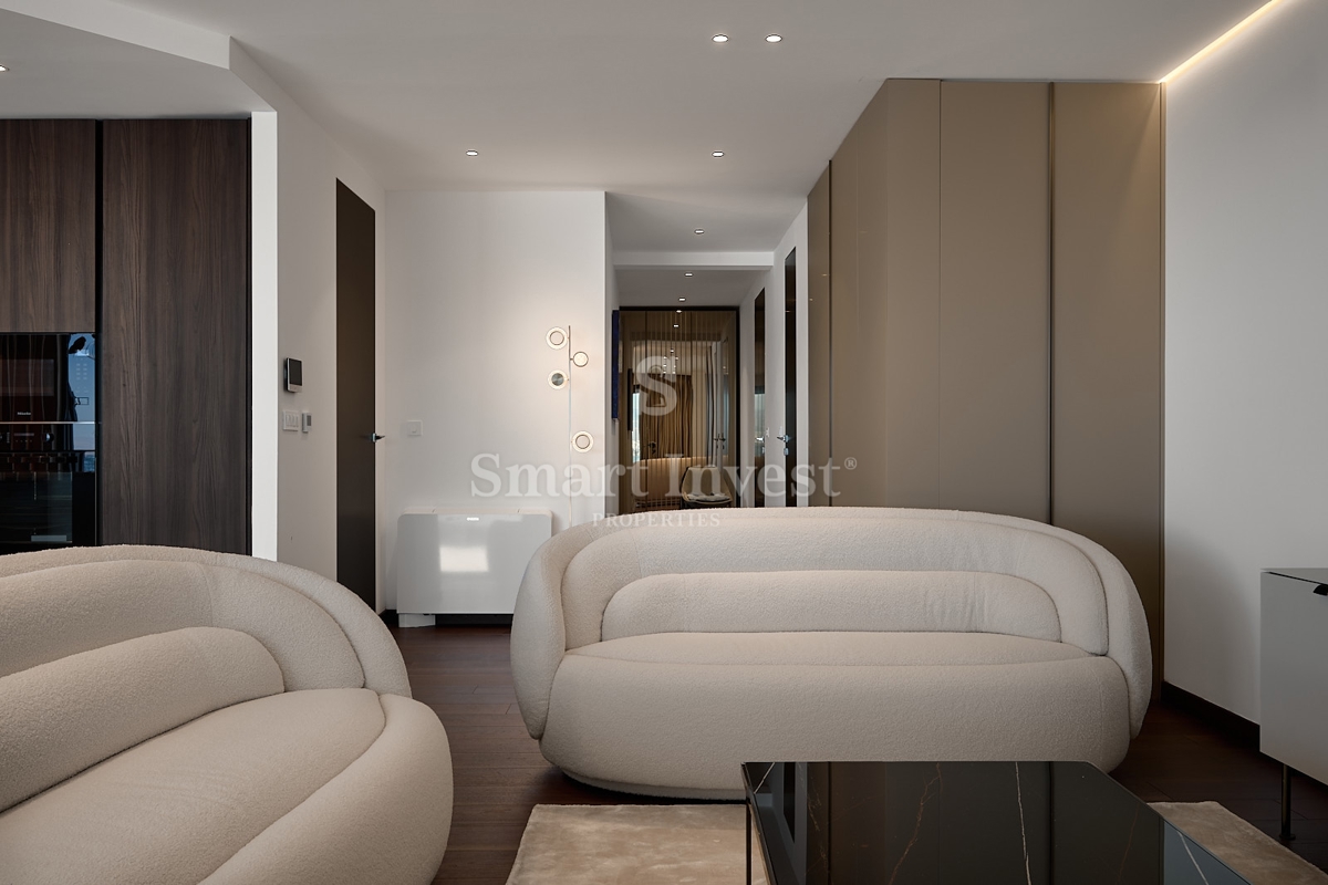 OPATIJA, luksuzno 3-s stanovanje z odprtim pogledom na morje in garažo (S2)