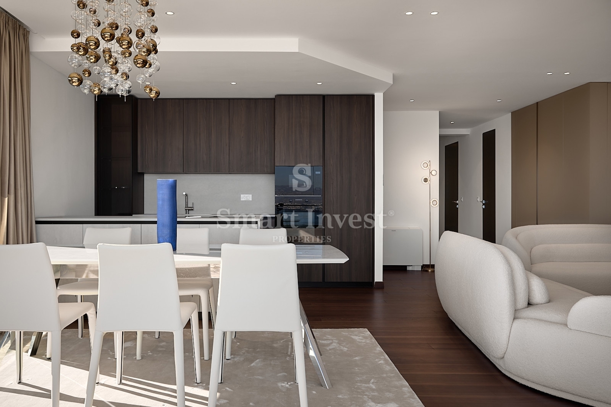 OPATIJA, luksuzno 3-s stanovanje z odprtim pogledom na morje in garažo (S2)