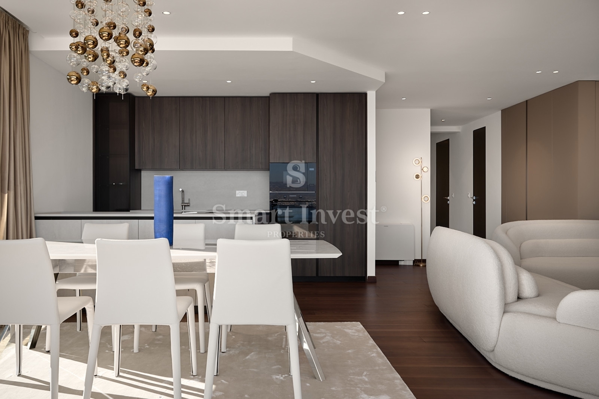 OPATIJA, luksuzno 3-s stanovanje z odprtim pogledom na morje in garažo (S2)