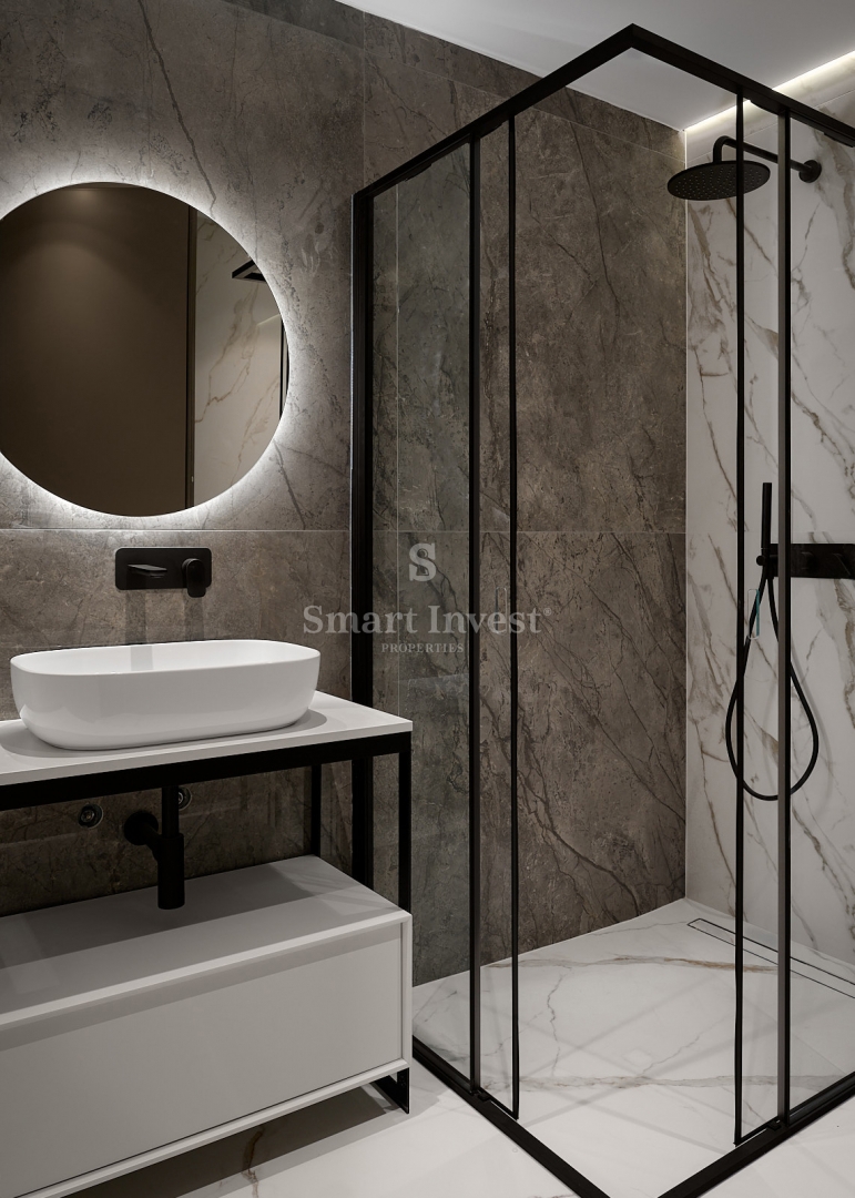 OPATIJA, luksuzno 3-s stanovanje z odprtim pogledom na morje in garažo (S2)