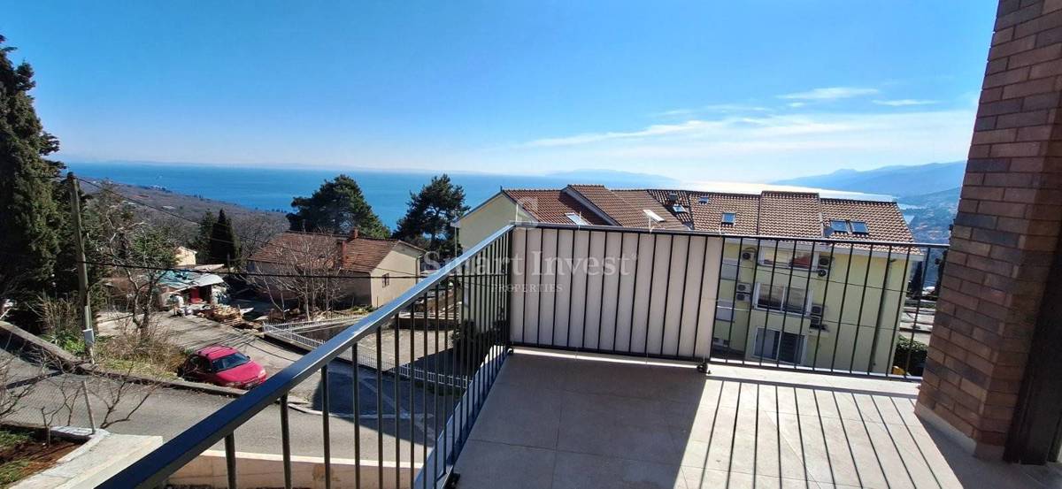 OPATIJA, Novo 4-sobno stanovanje s čudovitim pogledom na morje, prodamo