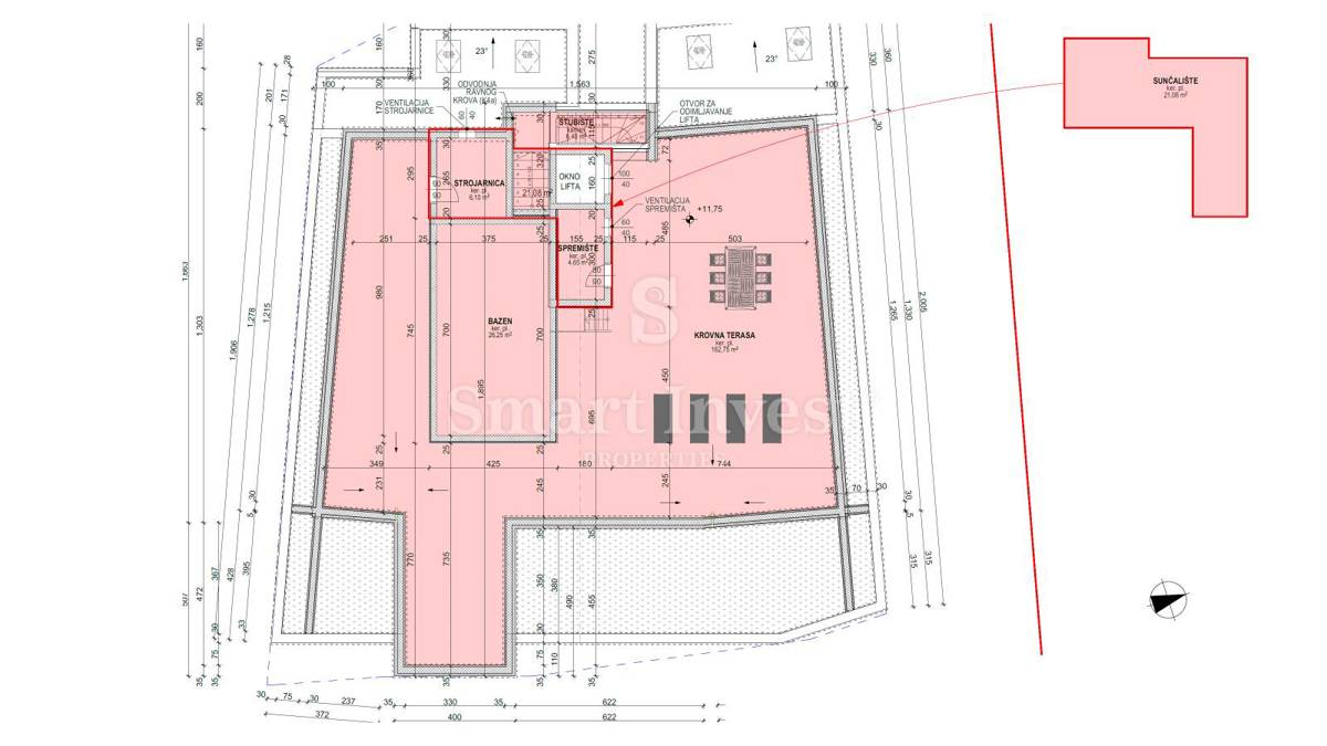 OPATIJA, luksuzen penthouse z bazenom in panoramskim pogledom na morje
