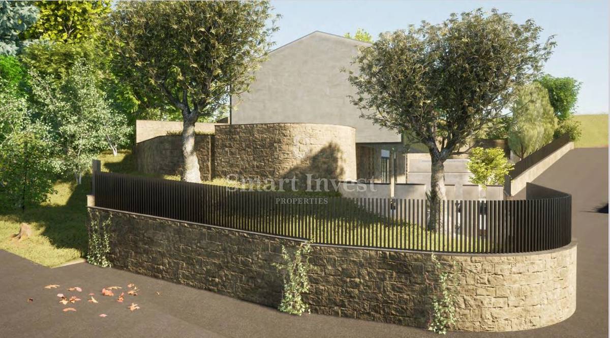 ISTRA - LABIN, gradbeno zemljišče z idejnim projektom