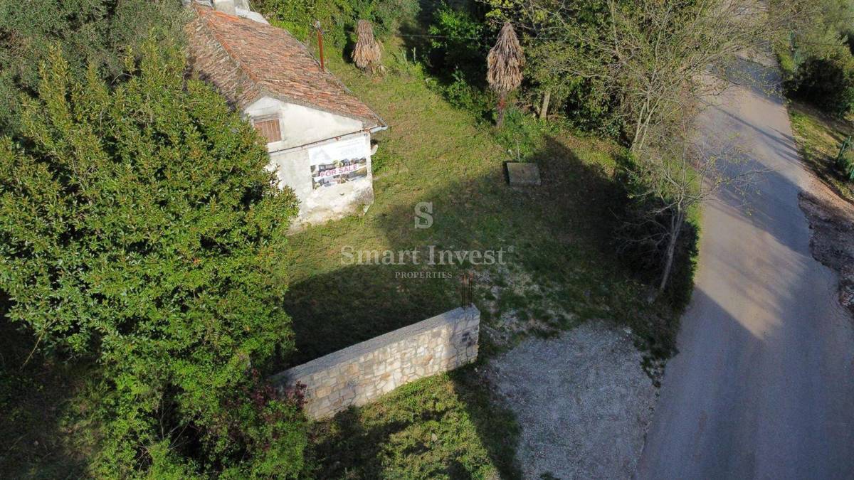 ISTRA - LABIN, gradbeno zemljišče z idejnim projektom