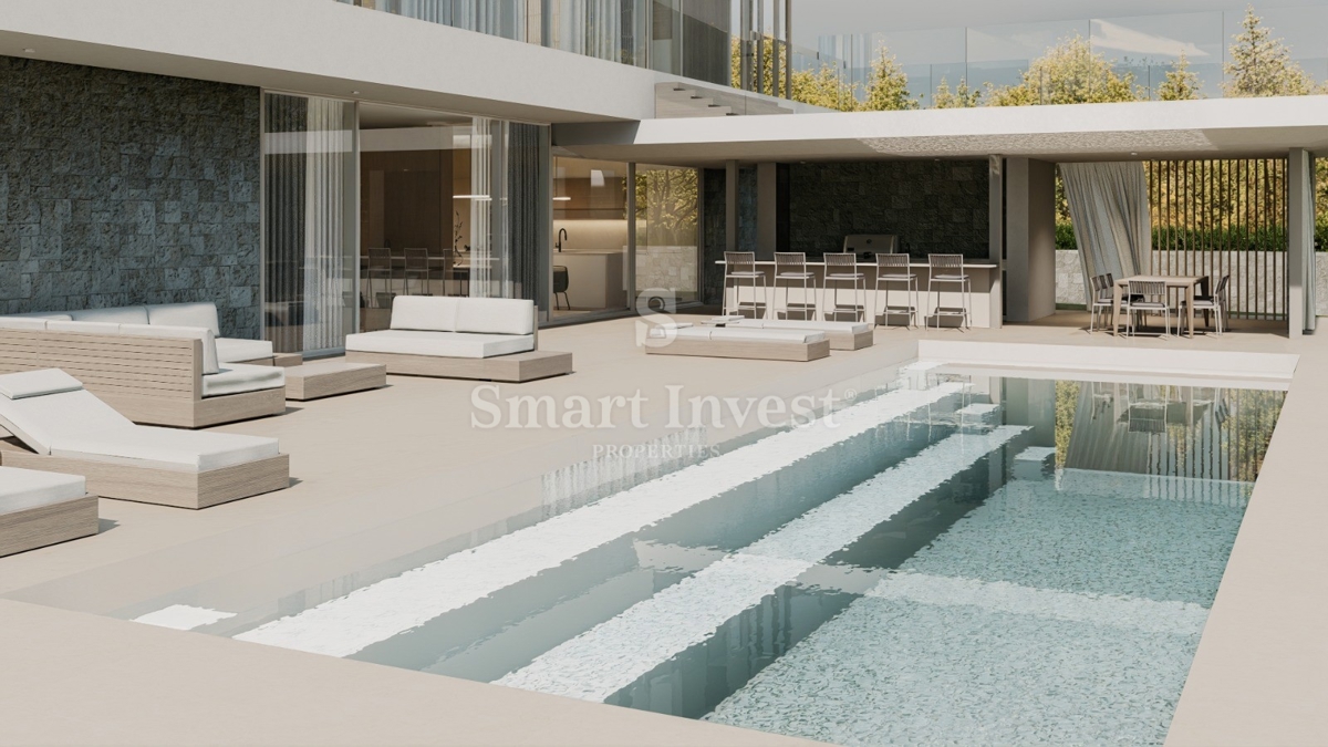 ISTRA - POREČ, ekskluzivna vila s pogledom na morje in bazenom