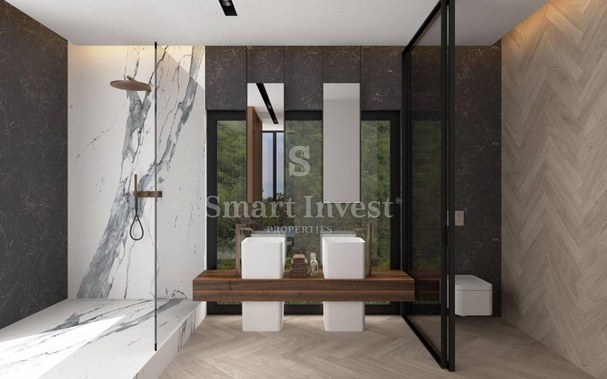 OPATIJA - CENTER, luksuzno 2-s stanovanje, bazen, pogled na morjeja, 123,36m2