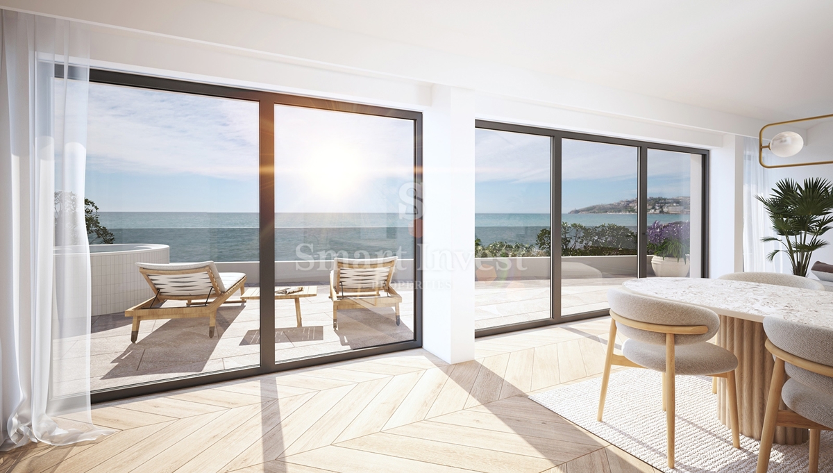OPATIJA - CENTER, luksuzni 4-sobni penthouse s pogledom na morje