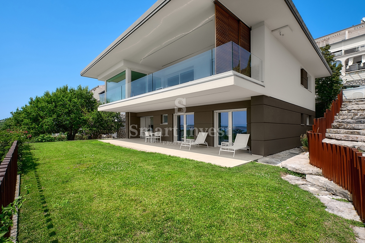 CRIKVENICA - DRAMALJ, moderna vila s pogledom na morje