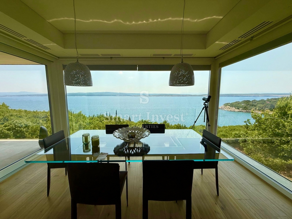 CRIKVENICA - DRAMALJ, moderna vila s pogledom na morje