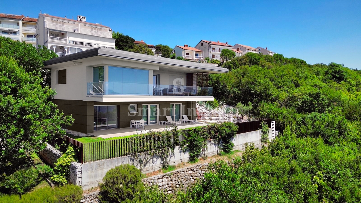 CRIKVENICA - DRAMALJ, moderna vila s pogledom na morje