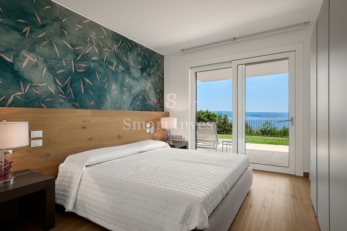 CRIKVENICA - DRAMALJ, moderna vila s pogledom na morje