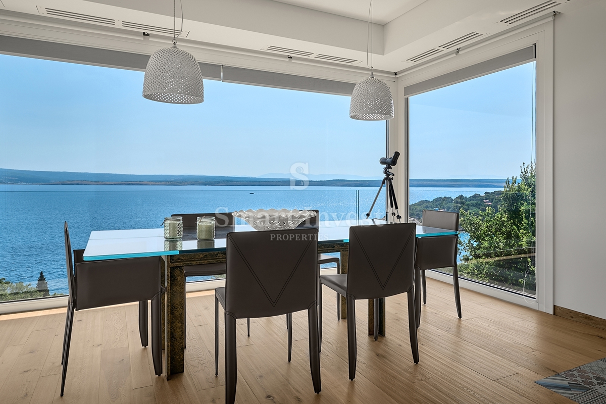 CRIKVENICA - DRAMALJ, moderna vila s pogledom na morje