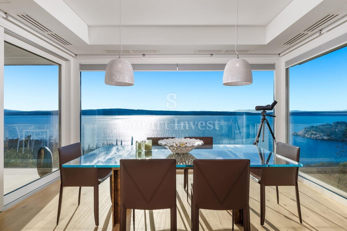 CRIKVENICA - DRAMALJ, moderna vila s pogledom na morje