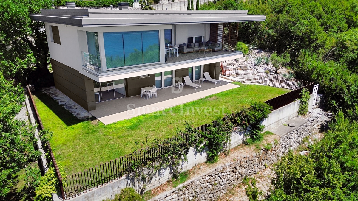 CRIKVENICA - DRAMALJ, moderna vila s pogledom na morje